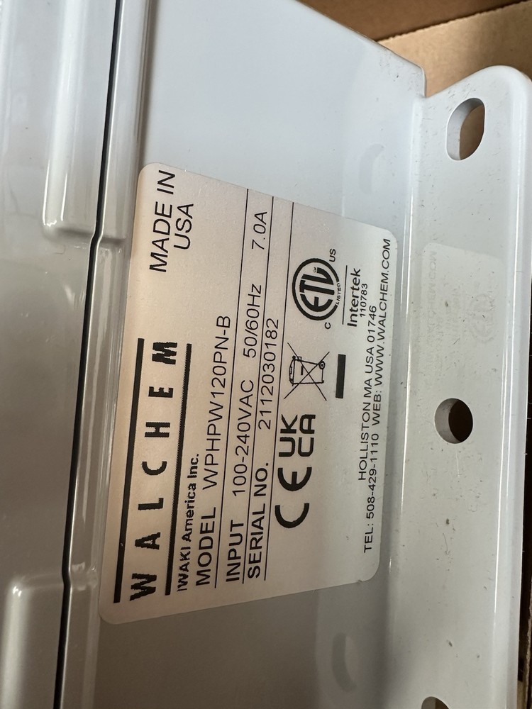 Walchem W100 Water Treatment controller PH Controller WPHPW120PN-B