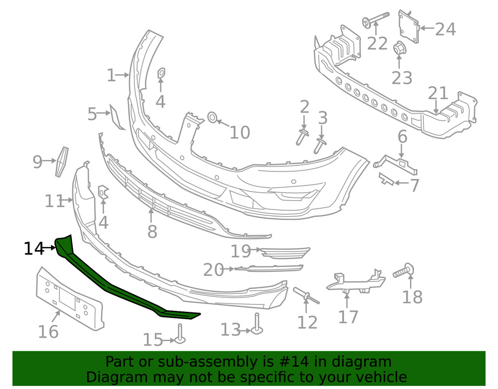 Genuine Ford Panel Finish EJ7Z8419AA