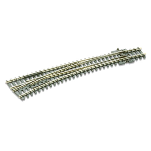 Peco SL-E387 ~ N Scale ~ Code 80 ~ Electrofrog ~ Large Curved Turnout ~Left Hand