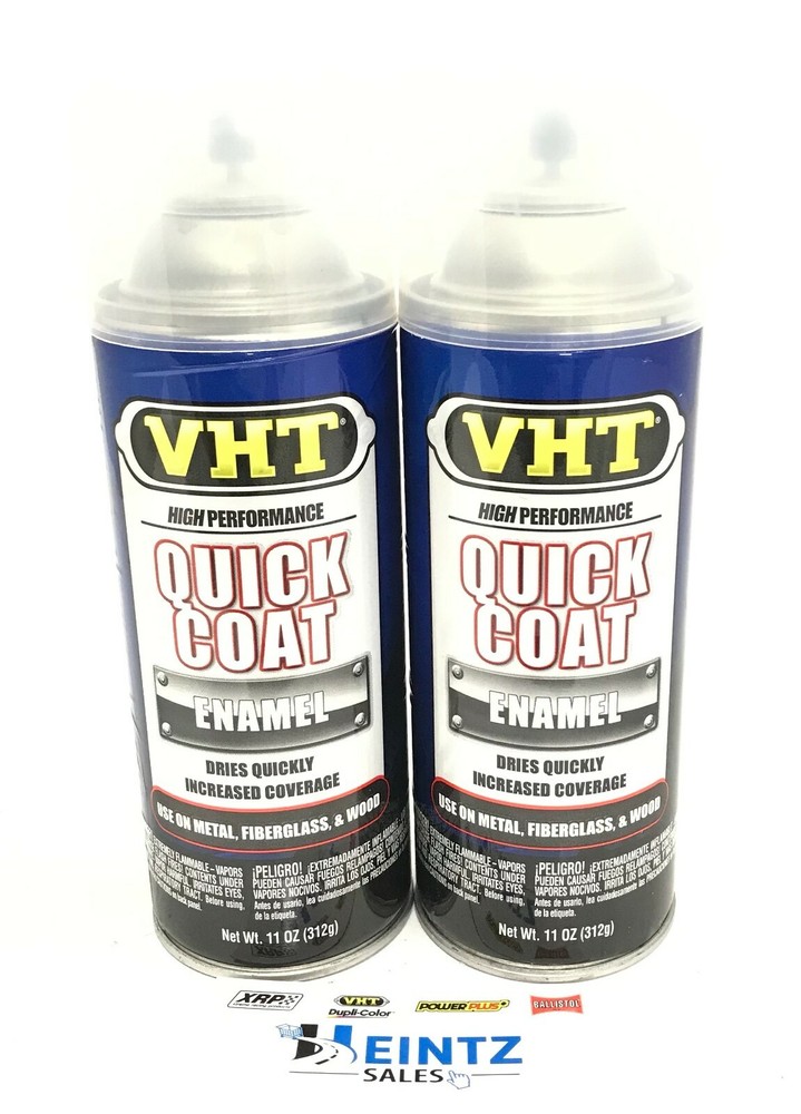 VHT SP515-2 PACK CLEAR Premium Quick Coat Enamel. Quick Drying. Fast Drying 11oz