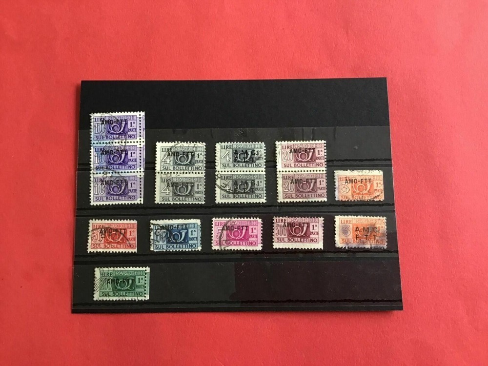 Italy Trieste Zone A Parcel Post  Stamps R37046