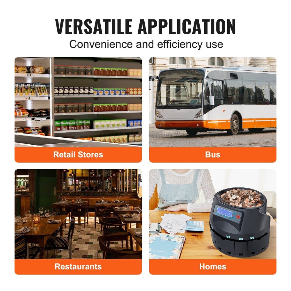 Advanced Coin Sorting Machine 300/min with Counter Display System
