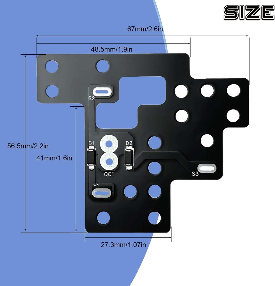 Light Module 6 High Mod for Gm Compatible with Gmc Chevy Silverado Sierra 1500 2