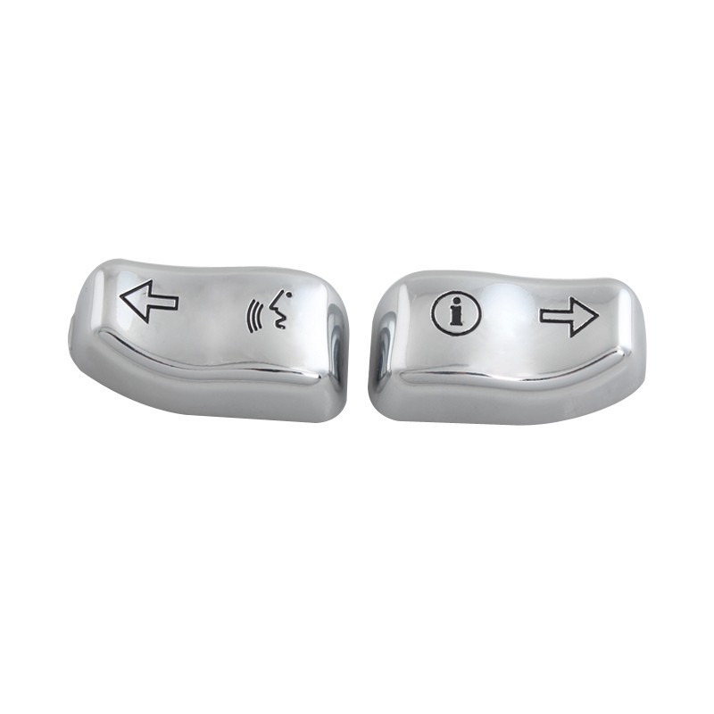 13pcs Hand Control Housing Button Cover Switch Cap Kit For Harley Electra Glide