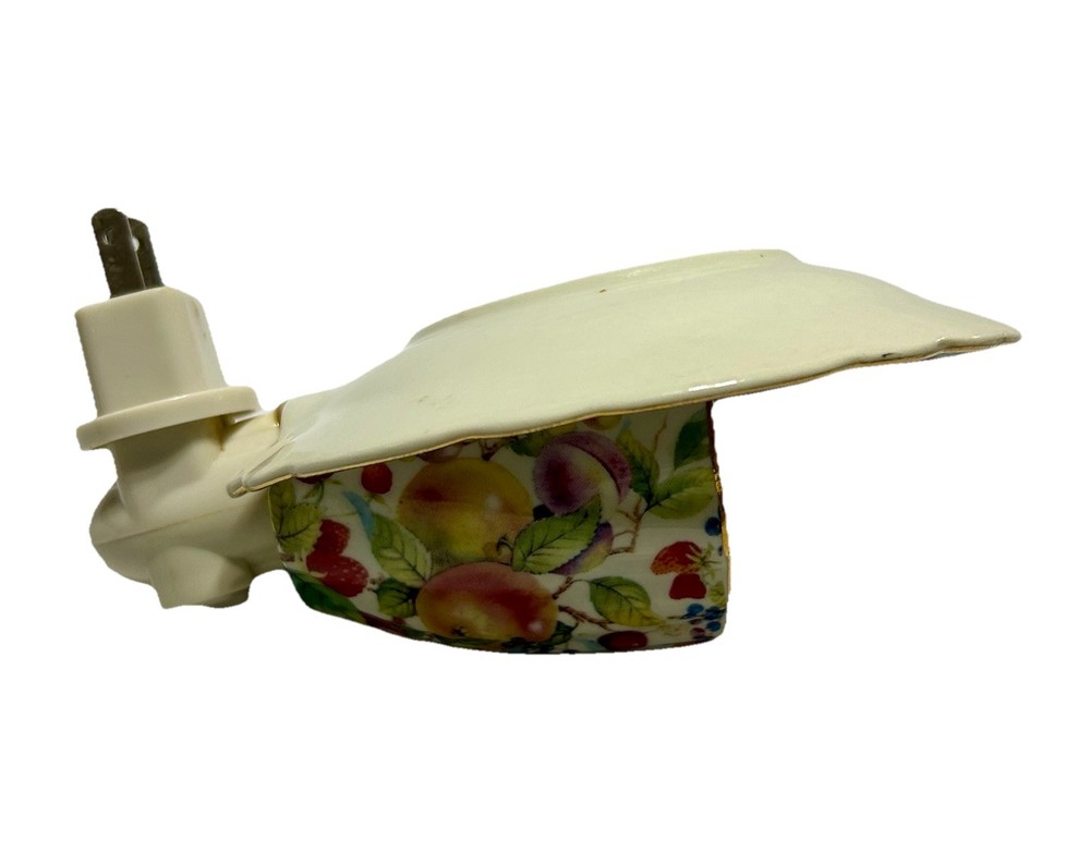 Vintage Formalities By Baum Bros Porcelain Teacup Night Light