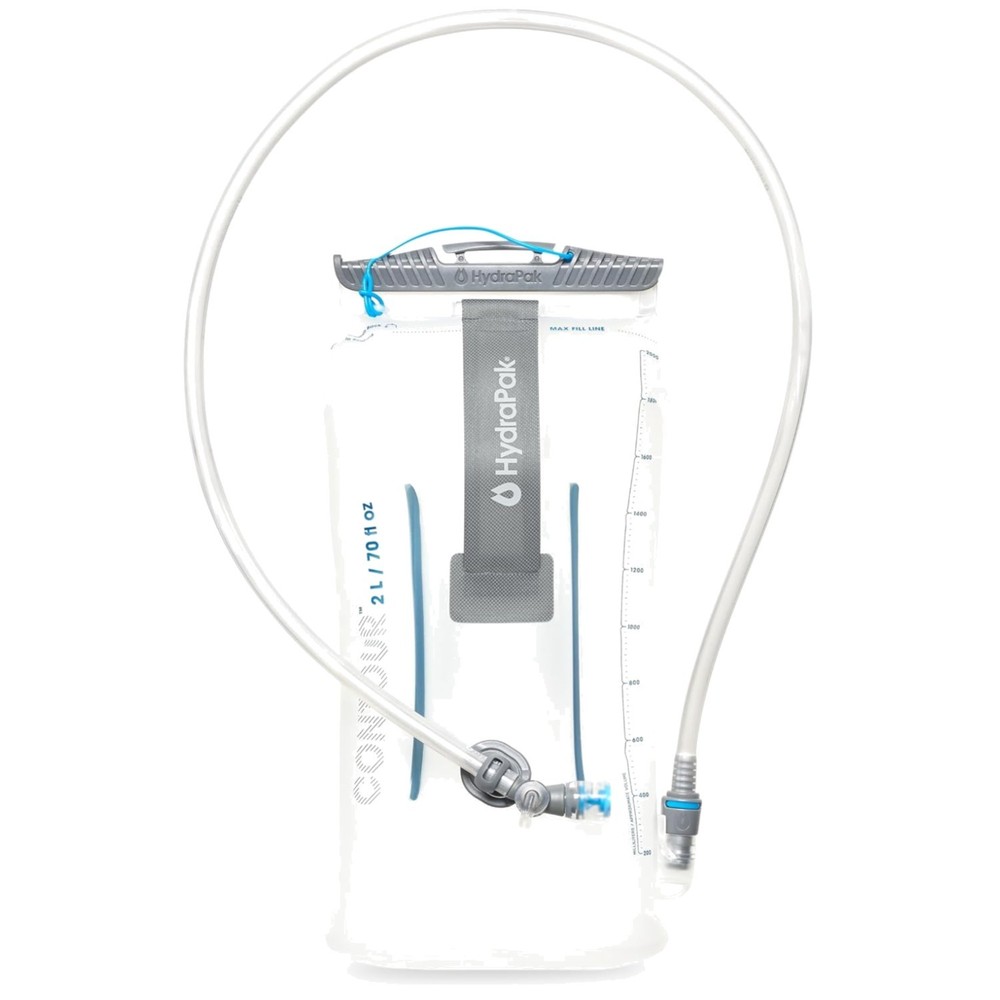 2L Hydration Bladder - Fully Reversible, Dishwasher Safe & Easy to Clean