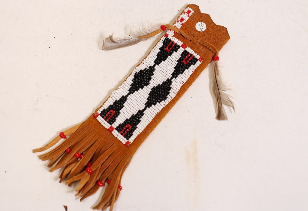 Three Vintage Beaded Pouches