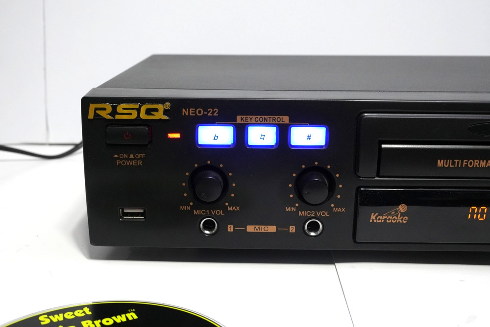 RSQ NEO-22 MULTI-FORMAT KARAOKE PLAYER TESTED WORKING