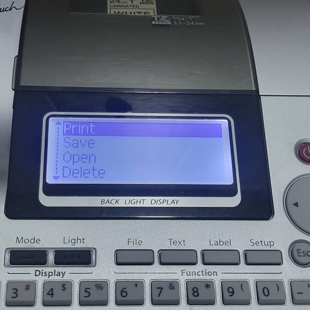 Brother PT 2700 Desktop Labeling System