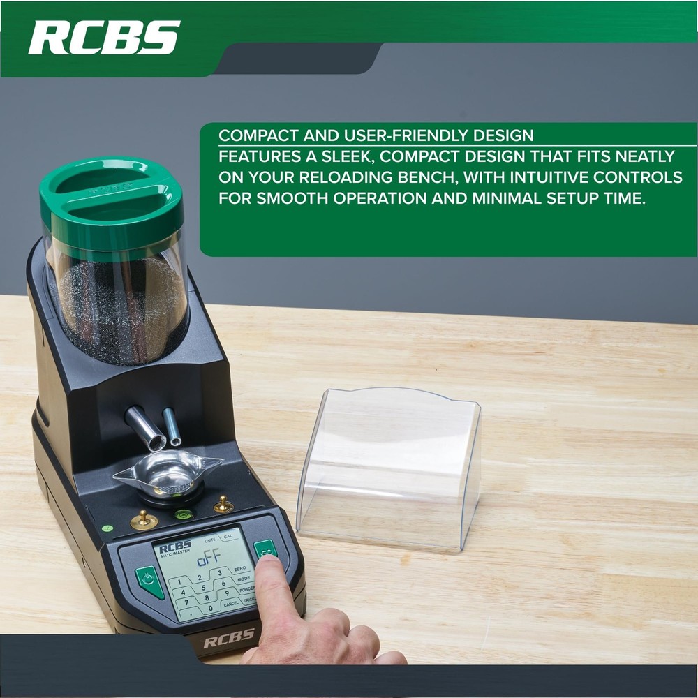 RCBS MatchMaster Powder Dispenser, Black, One Size