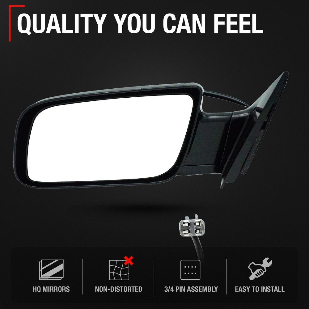 Driver Side View Mirror - Compatible with 1988-2000 Chevy/GMC C/K Silverado S...