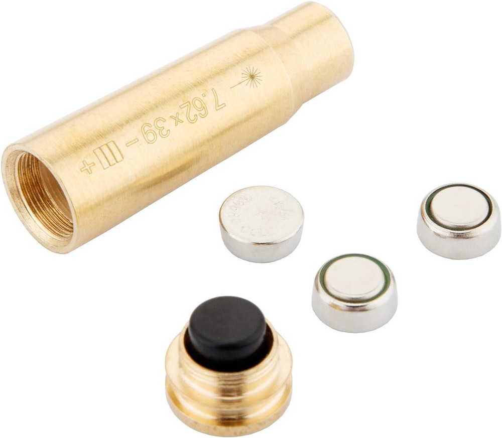 Laser bore sight alignment tool for rifle