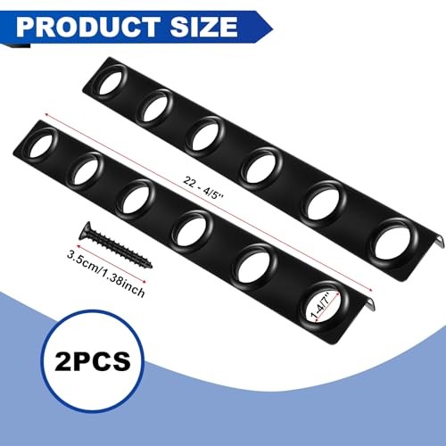 Sets 6-Tool Landscape Trailer Rack for Lawn Equipment 6 Hole Hand Tool 2