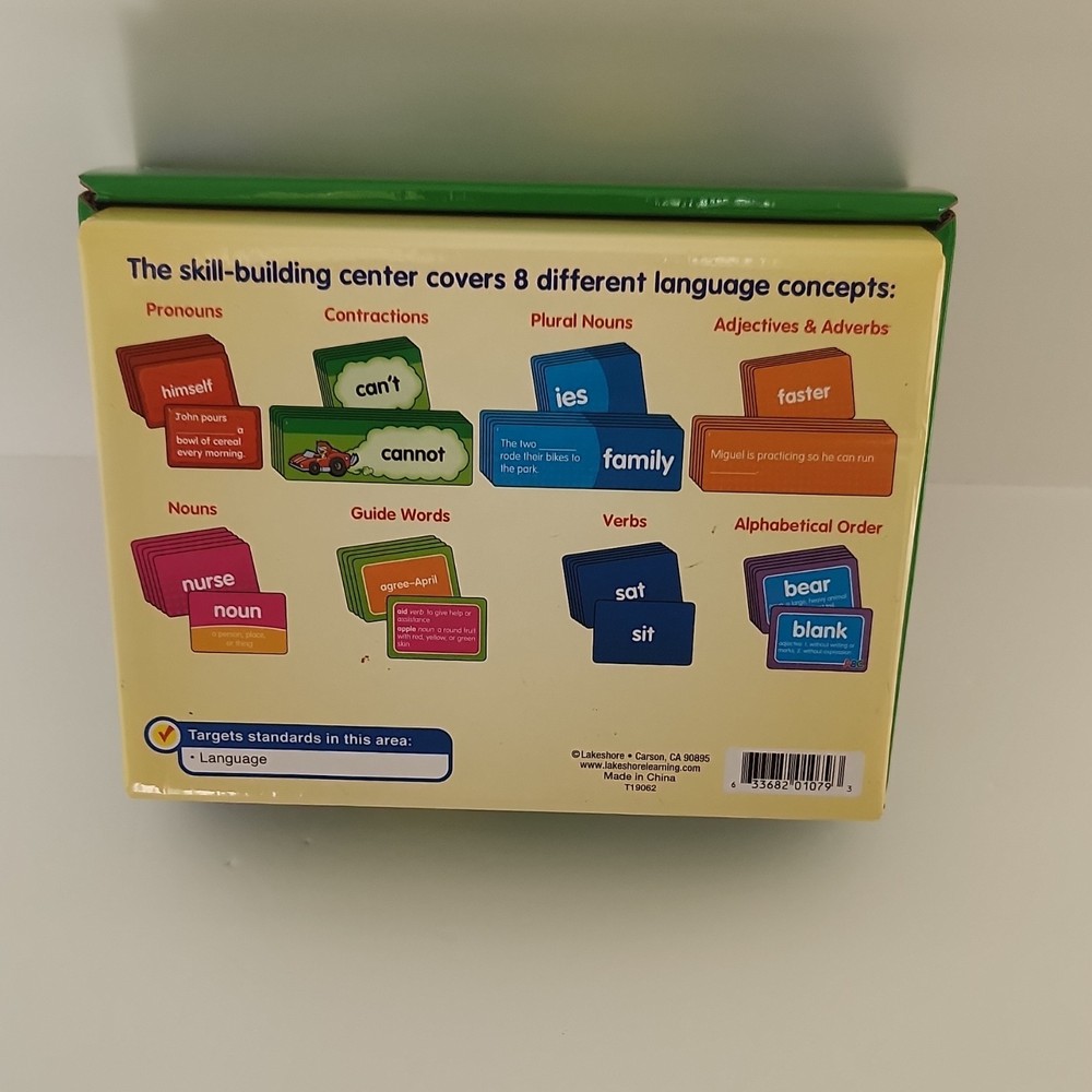 Lakeshore Match & Sort Language Quickies Language Skills Grades 2-3