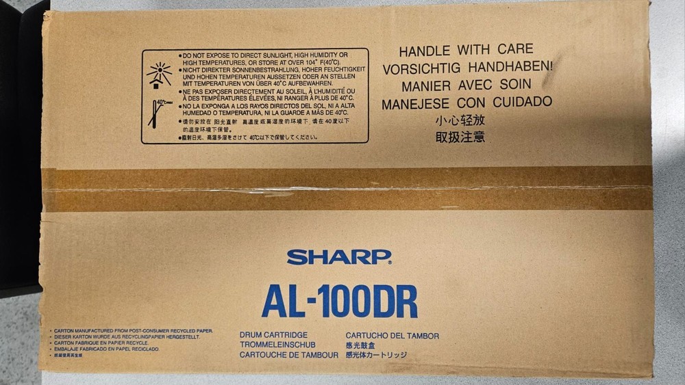 SHARP AL-100DR DRUM CARTRIDGE BOX WITH 5 SETS