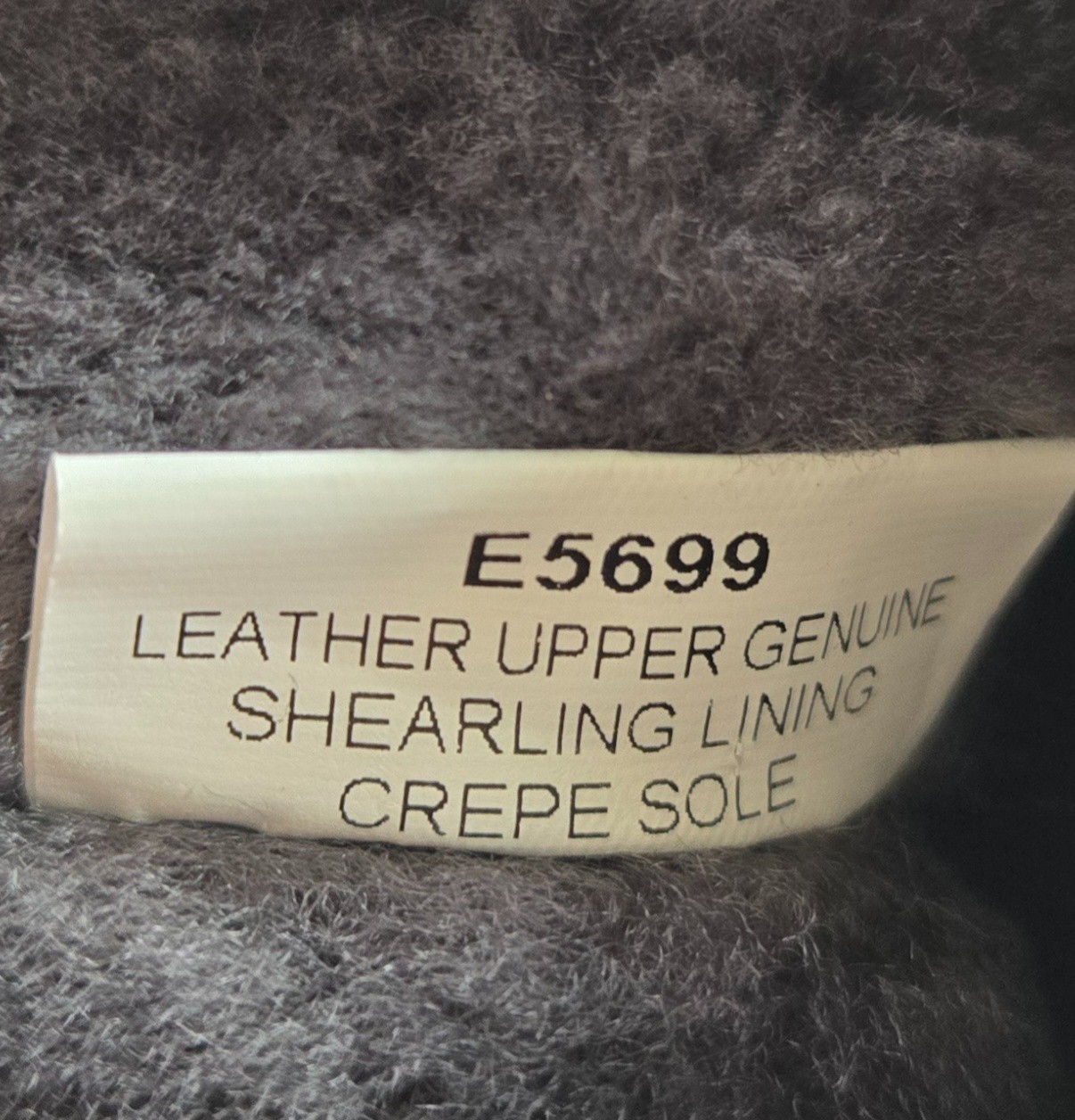 NEW Crew Cuts Girls 10 Lambskin Boots Navy Blue Glitter Crepe Sole HTF