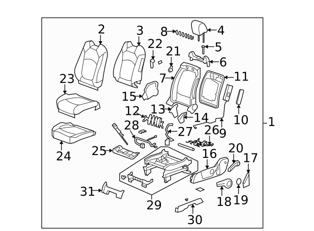 Genuine GM Spring 25796547