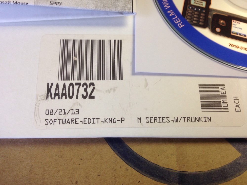 Bendix king KAA0733 Programming Software KNG P - KNG2 - KNG M radios