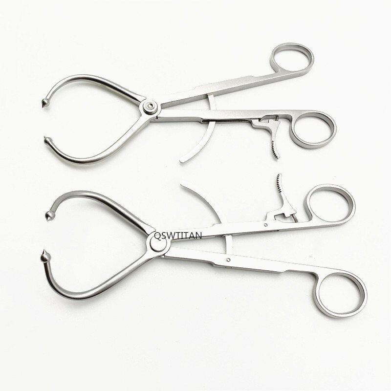 Orthopedic Pointed reduction forceps with ball bone reduction forceps