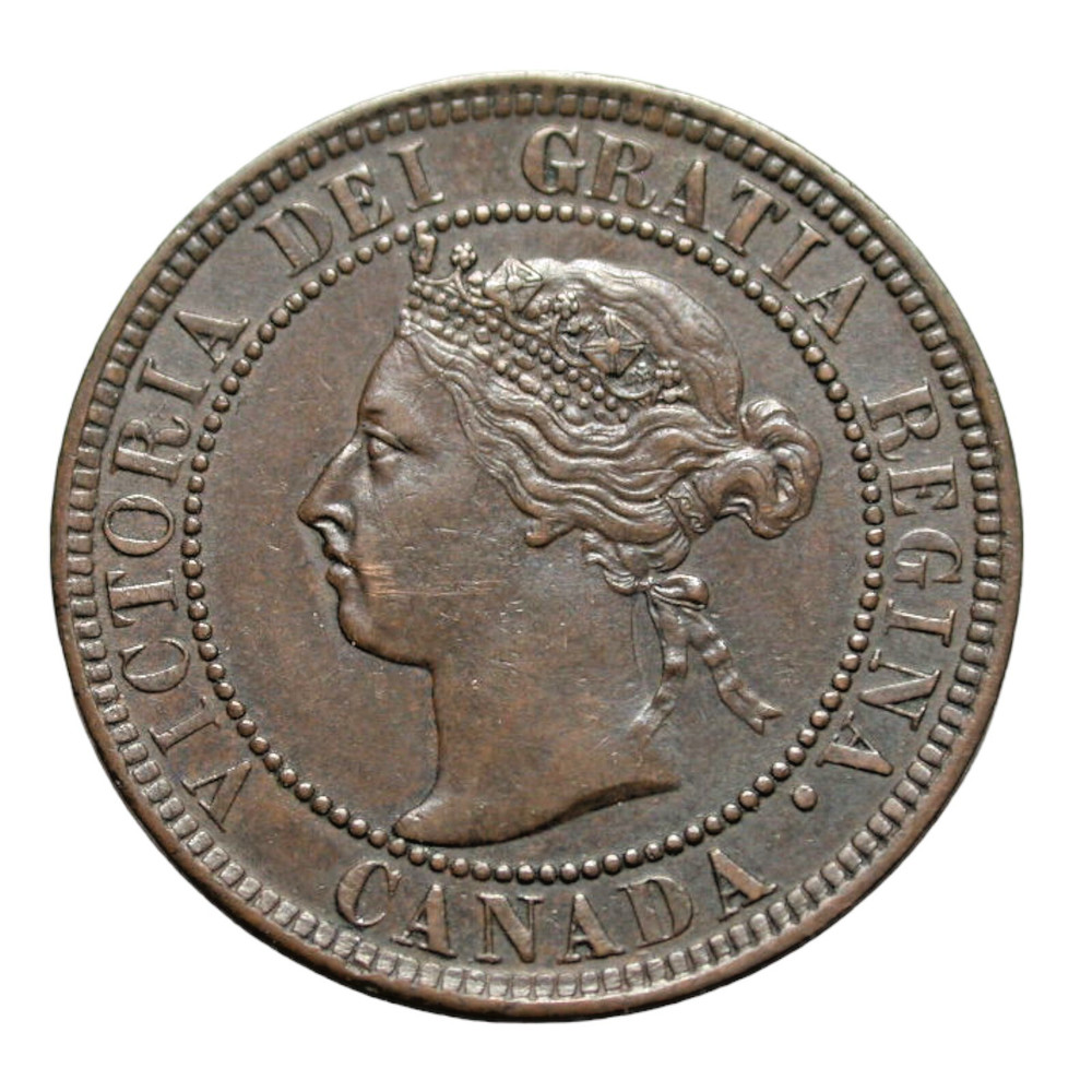 Canada 1901 Large Cent KM-7
