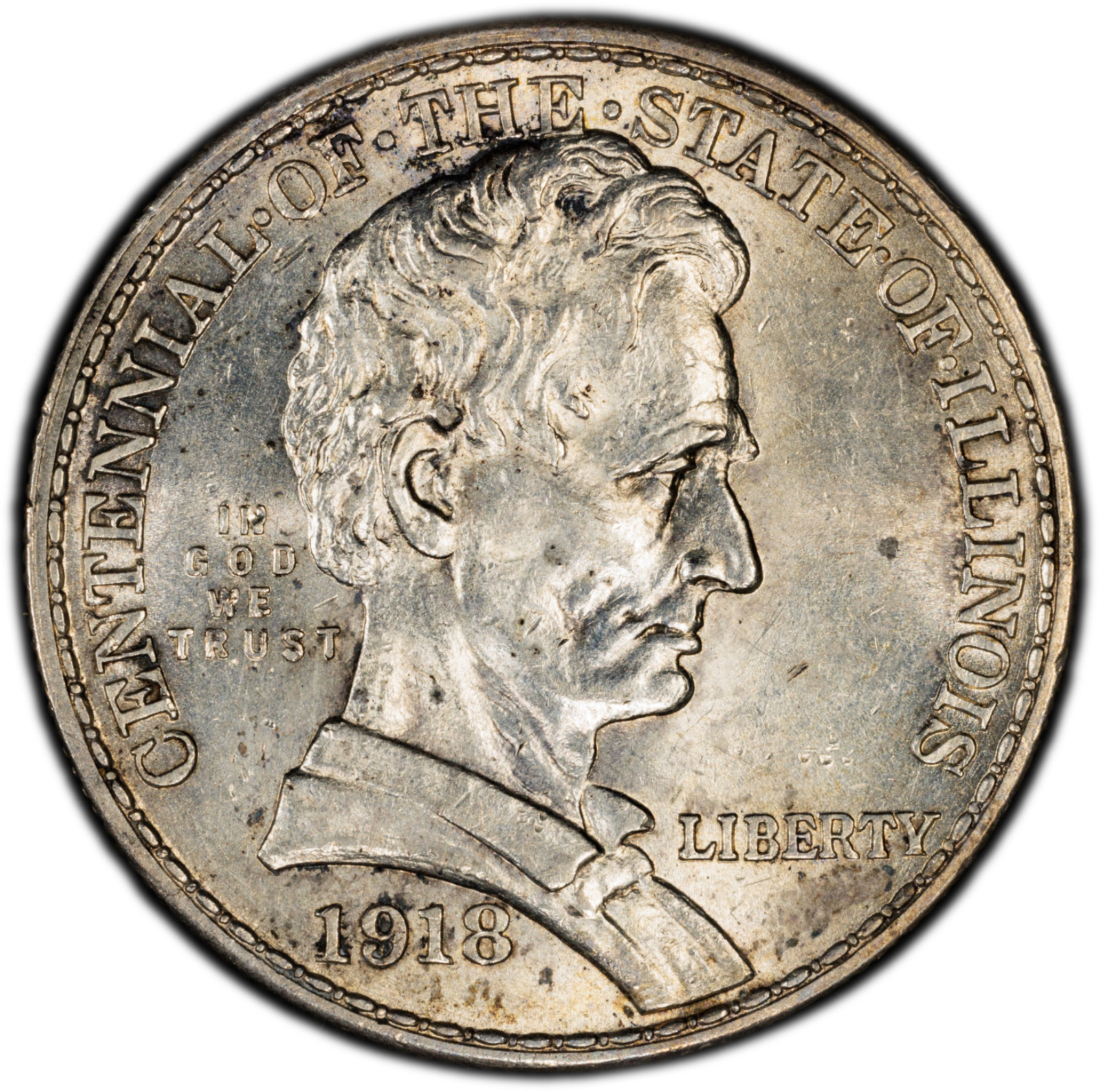 1918 Lincoln Commemorative Half Dollar PCGS MS62 Uncirculated 50C