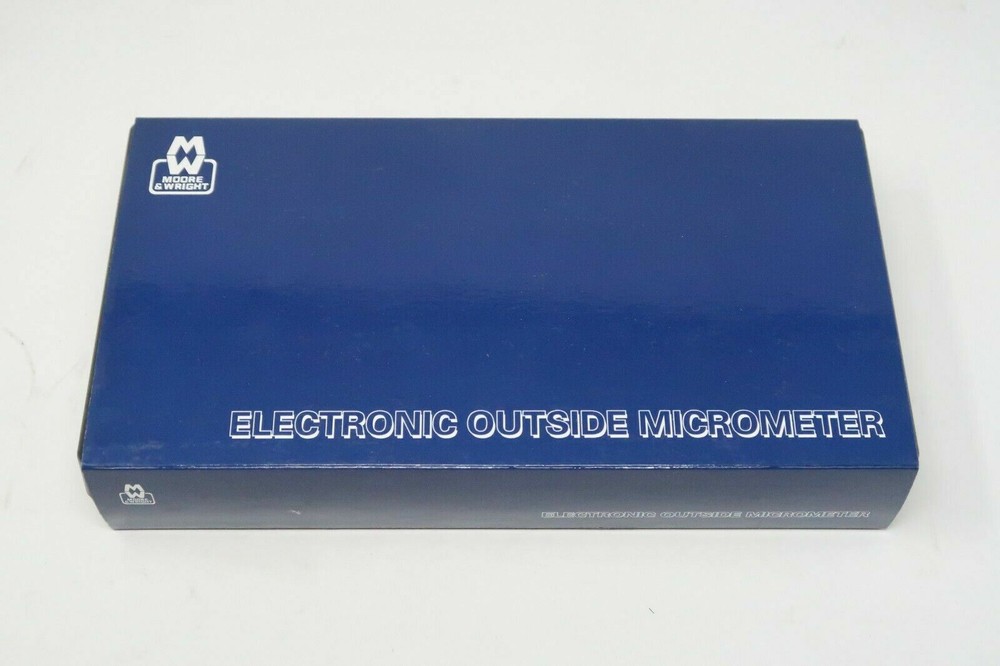 M&W Moore & Wright 50mm - 75mm Digital Electronic Micrometer with Case 200-03DDL