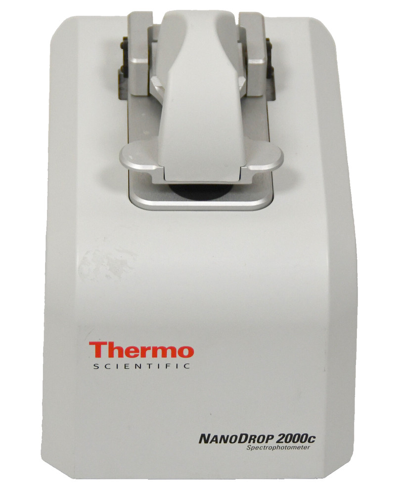 Thermo Scientific NanoDrop 2000C Spectrophotometer.