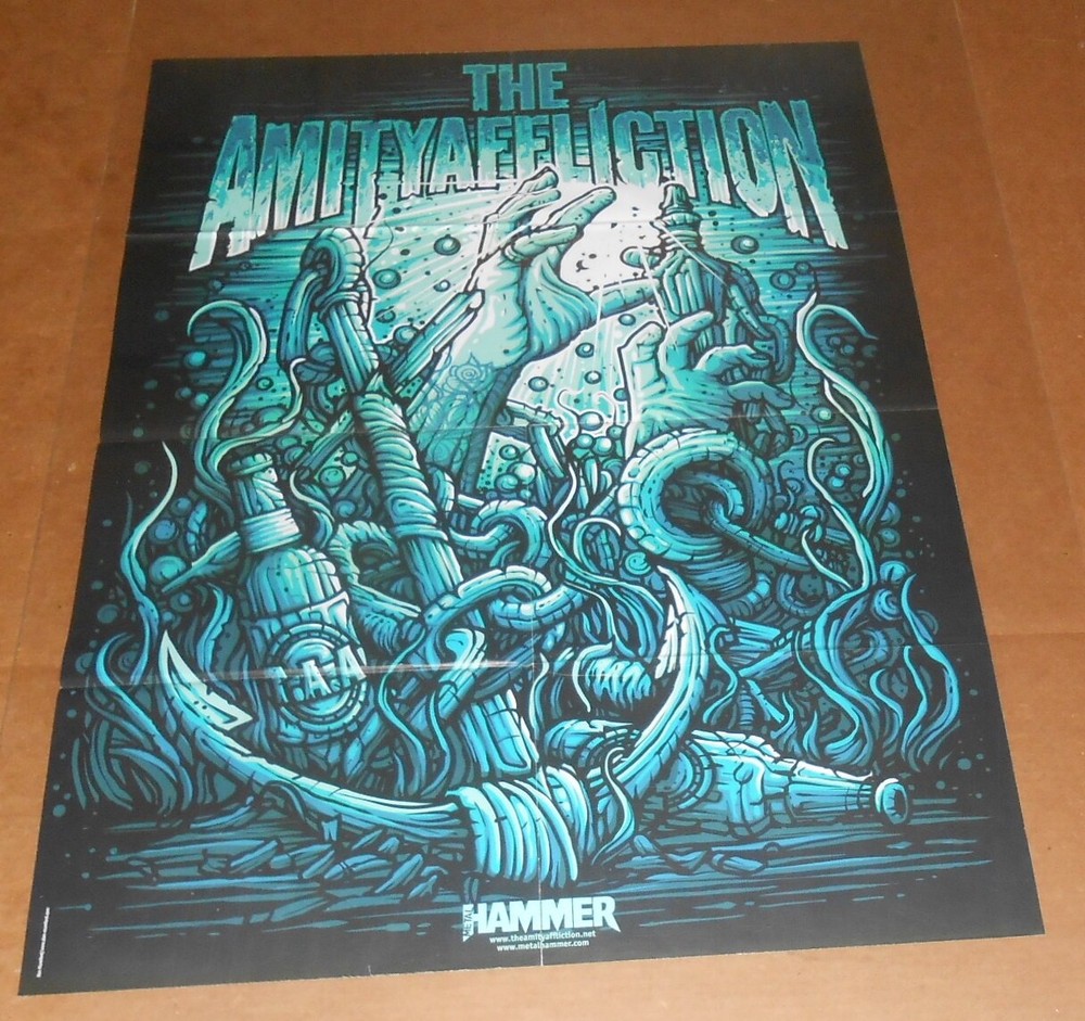 Killswitch Engage 2-Sided Original Poster 30x22 RARE