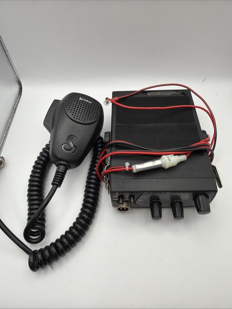 Cobra 19 DX III  Compact CB PA Radio Tested Working