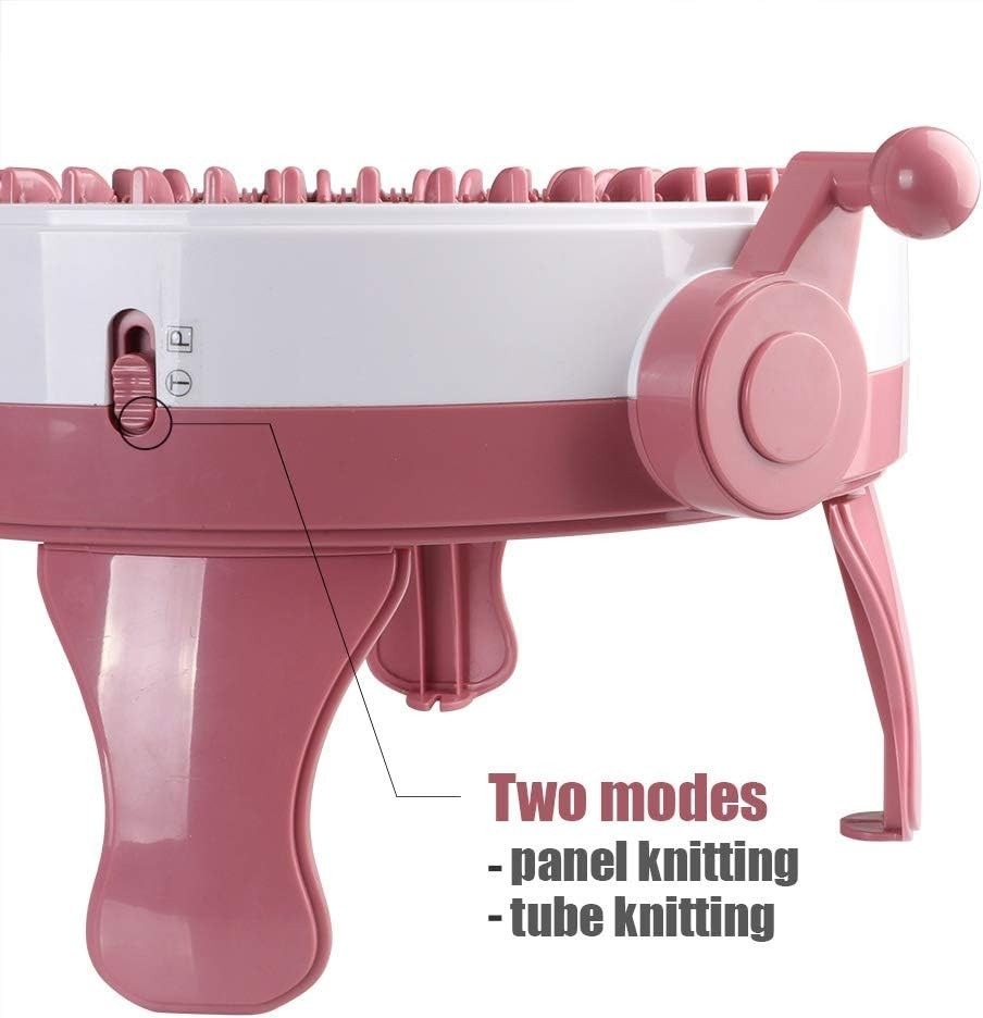 Smart Knitting Machine with 48 Needles & Row Counter for Effortless Creation