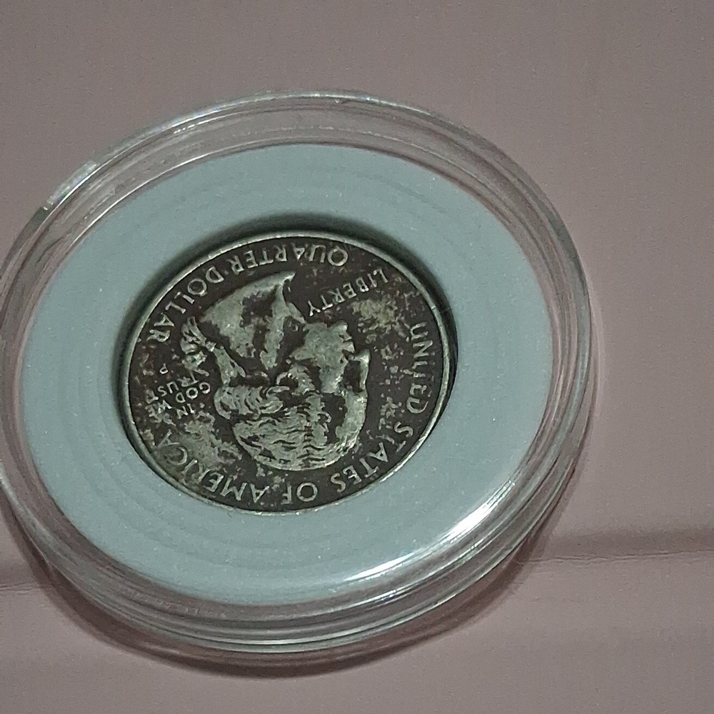 Copper Strike Quarter 2001 Coin Error