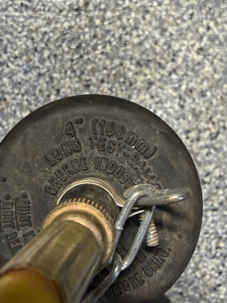 IPS TEST-TITE PNEUMATIC TEST PLUG 83644, MULTI-SIZE FOR 4", 24" LENGHT PIPE