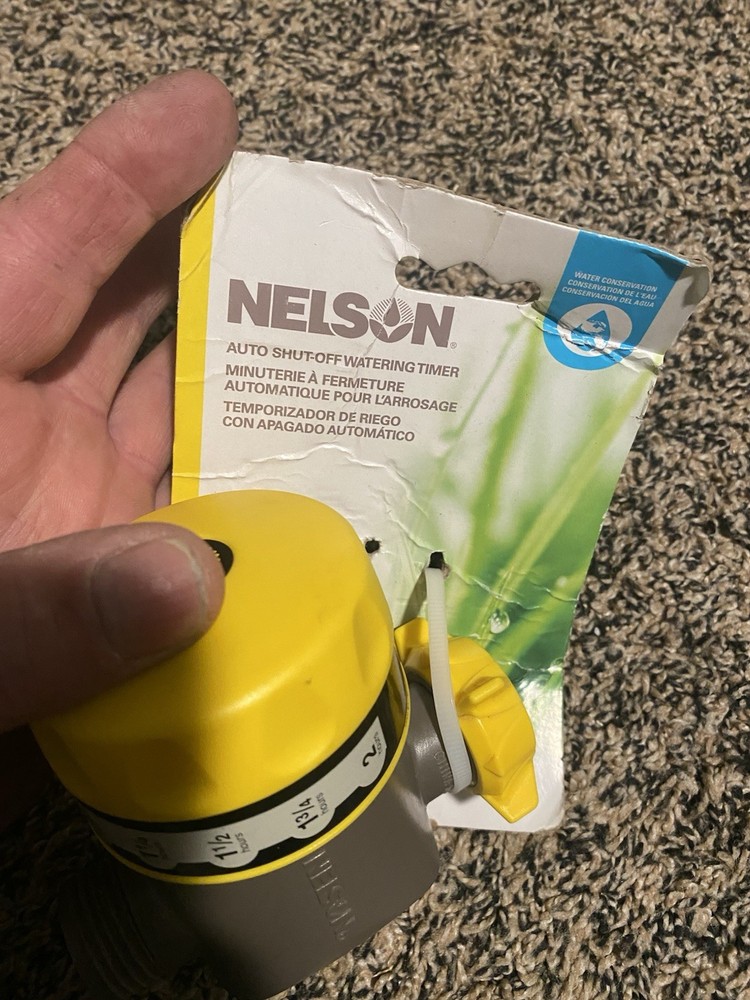 Nelson Auto Shut-off Watering Timer