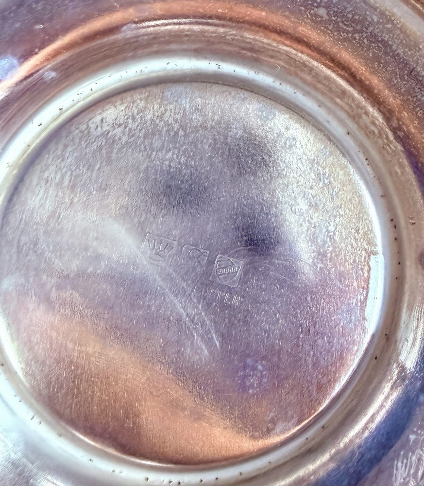 Vintage Four Piece Coffee Set - Silver Plated Over Copper