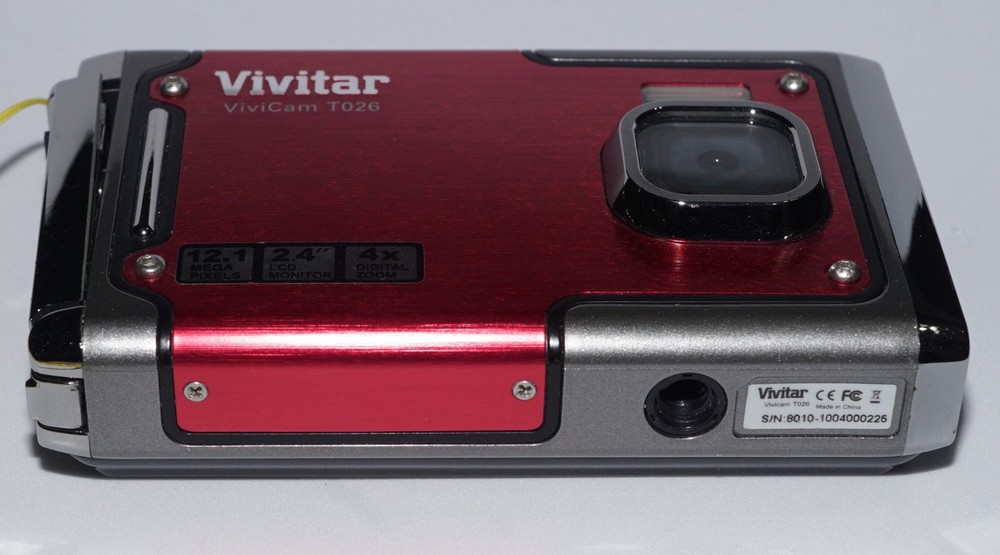 VIVITAR VIVICAM T026 12.1 MEGAPIXEL DIGITAL CAMERA, "UNTESTED"