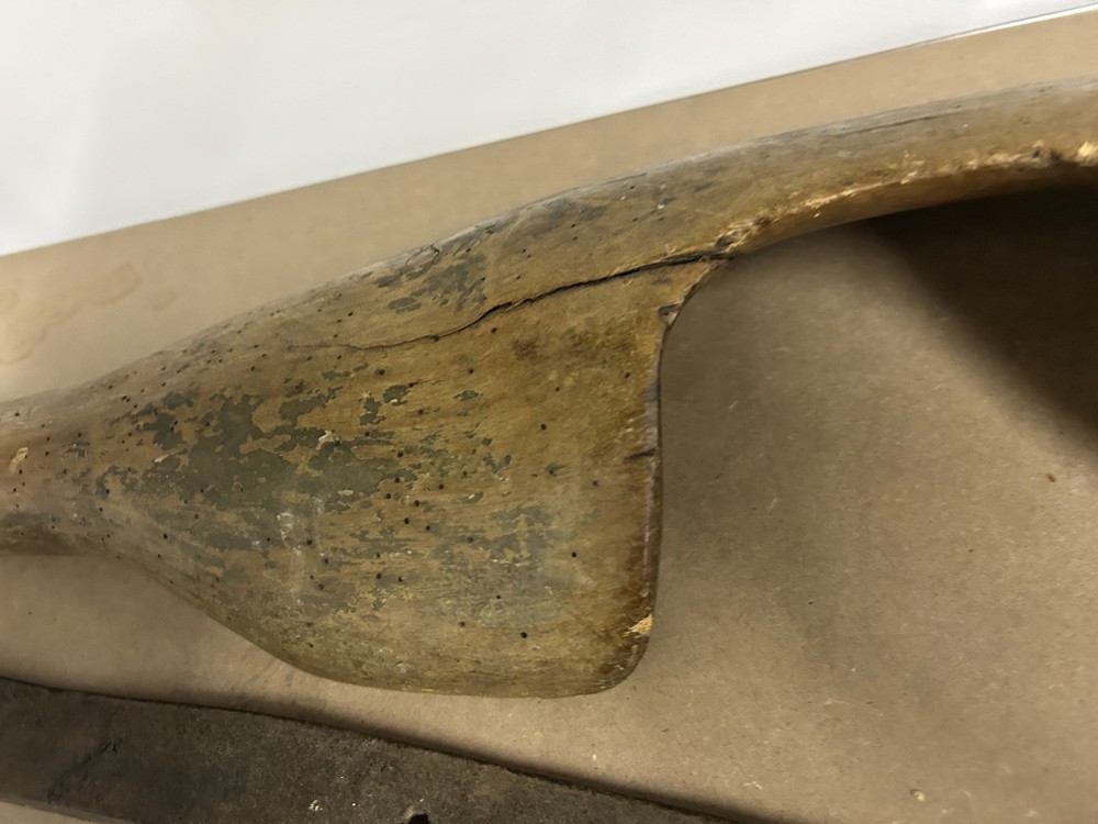antique wooden shoulder yoke