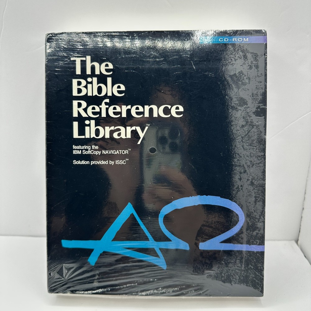 NEW SEALED The Bible Reference Library Software CD-ROM Ellis Enterprises 1993