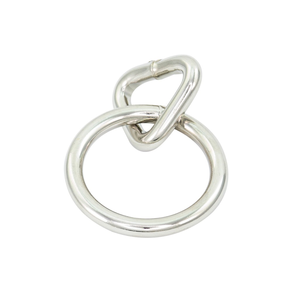 Medium Large 42mm (ML Size) Silver Bondage Rings - Single ring - StudsAndSpikes