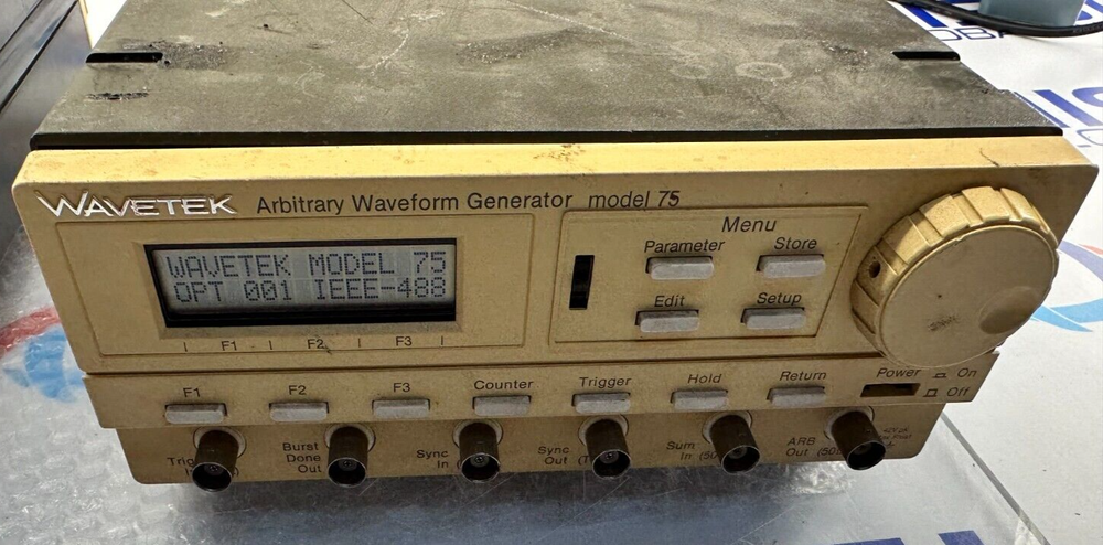 2PCS WAVETEK MODEL 75 ARBITRARY WAVEFORM GENERATOR