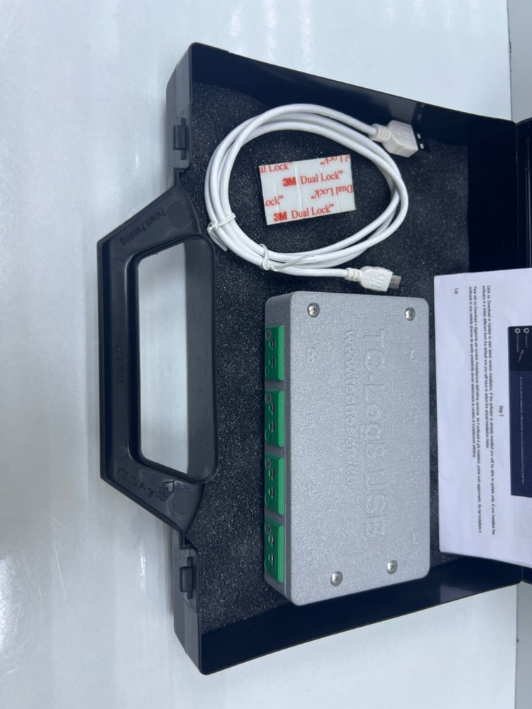 Tecnosoft Temperature data-logger TC-Log 8 USB