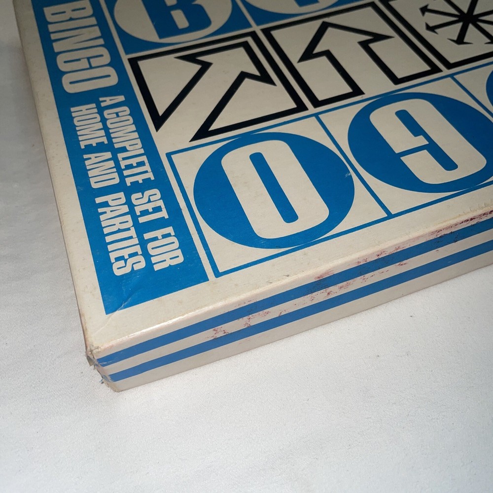 VINTAGE BINGO GAME - 1967 Saalfield Nice