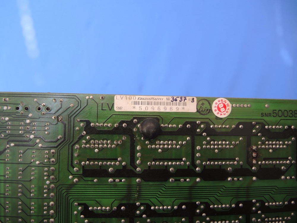 Krauss Maffei LV100 controls card
