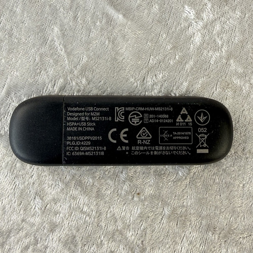 Vodafone USB Connect 4G V2 IK41US LTE Modem Data Stick M2M Linux Win10