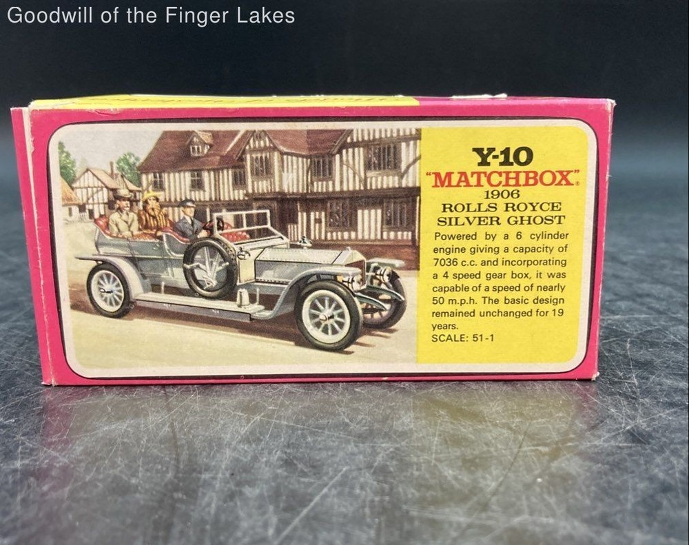 Y-10 Matchbox 1906 Rolls Royce Silver Ghost
