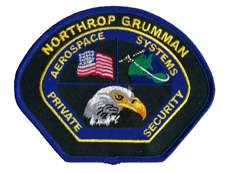 *RARE* Northrop Grumman Aerospace Systems Private Security CA California patch