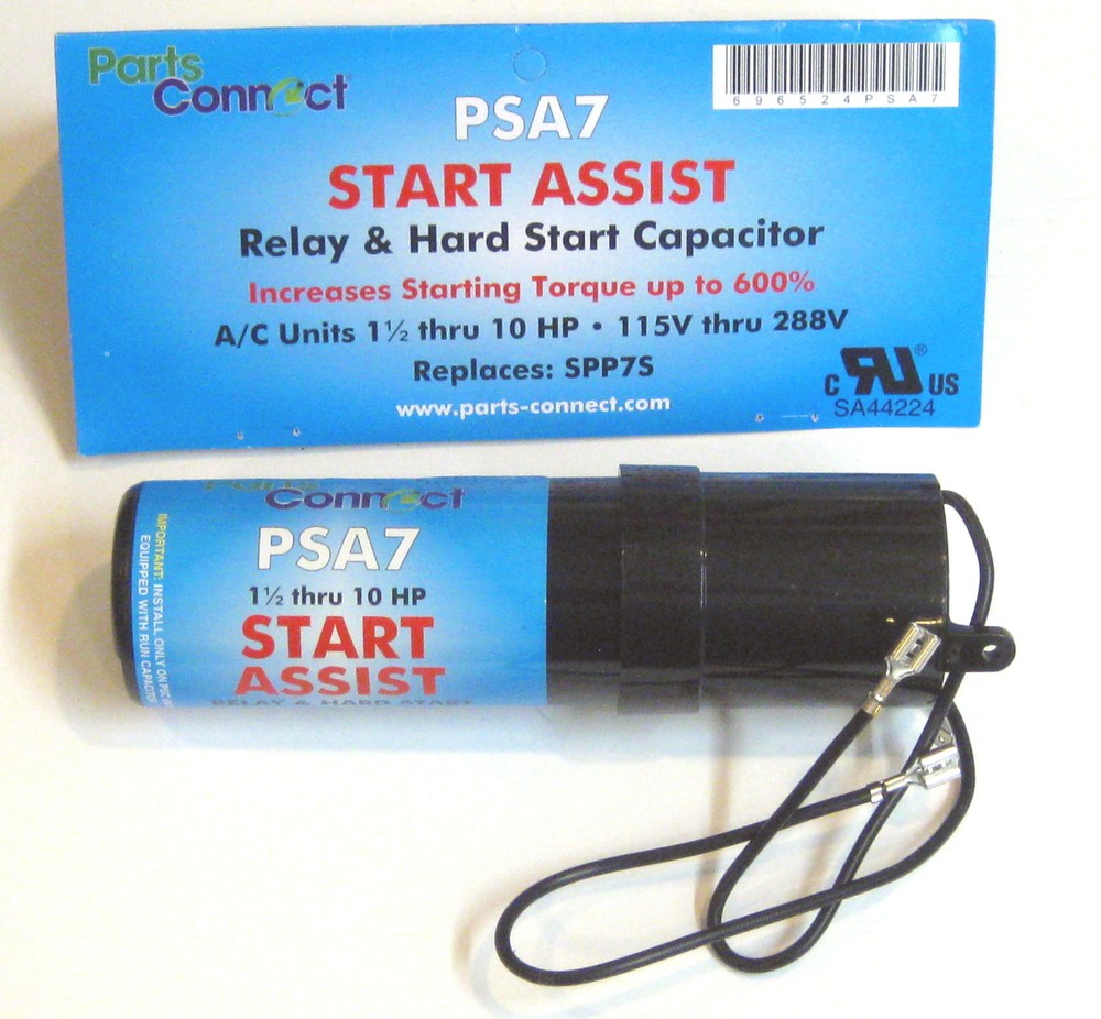 Air Conditioner HVAC Compressor Hard Start Capacitor Increase Torque 600% PSA7