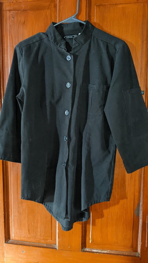 Chefwear Jacket Black XS Womens