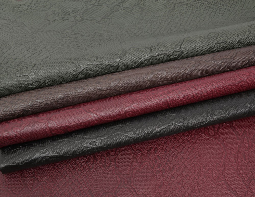 Python Embossed Black Color (100% Genuine skin)