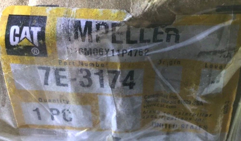 CAT 7E-3174 Water Pump Impeller