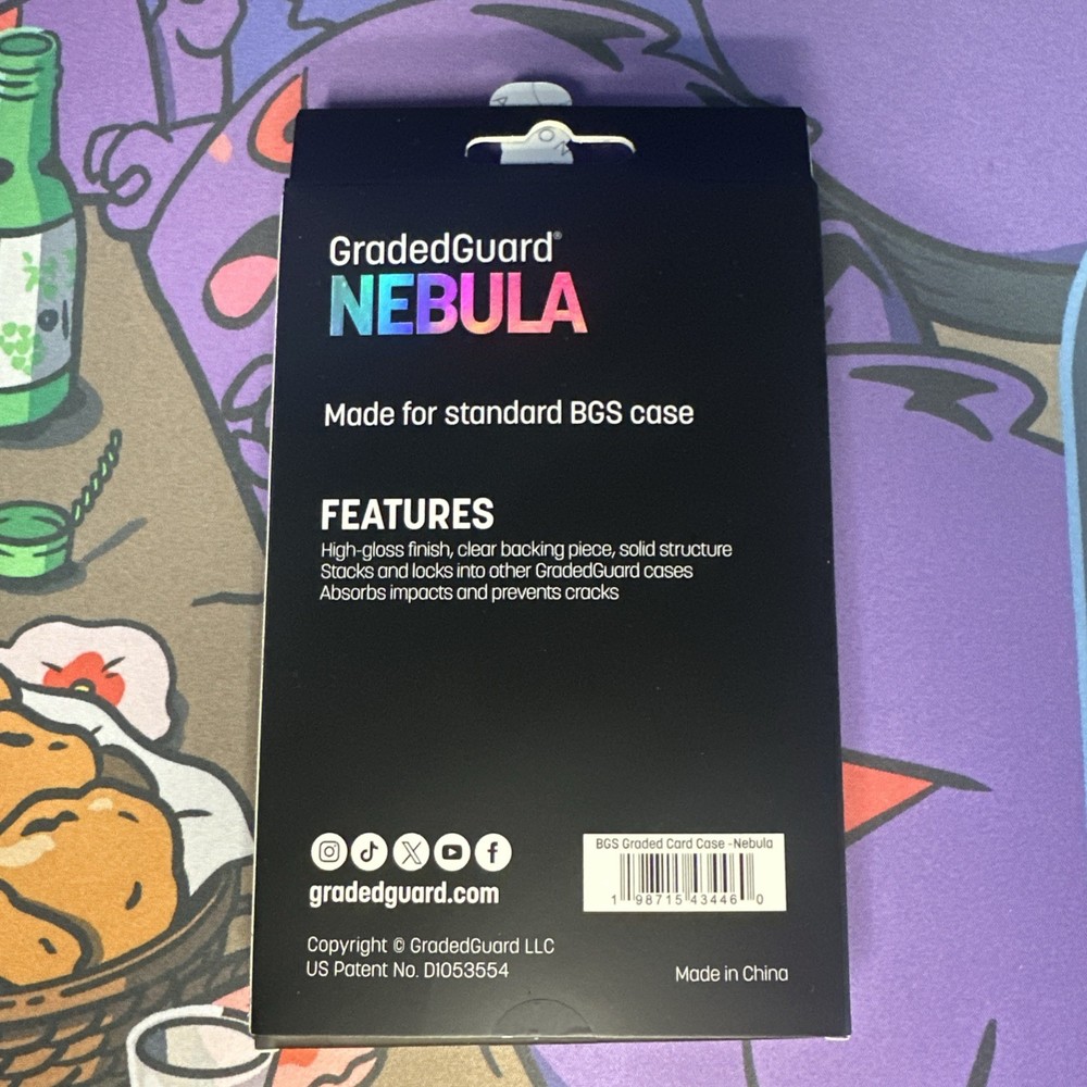 GradedGuard BGS Graded Card Case Guard Protector NEBULA Limited